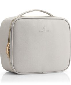 Vlando Reise Kosmetiktasche groß, Wasserdicht & Tragbar für Damen | Vlando Kosmetiktasche, Makeuptasche für Damen mit W