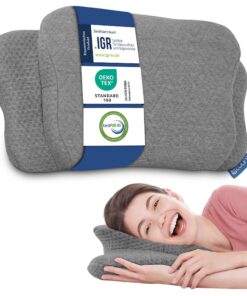 EULIN® ORTHOPÄDISCHES KOPFKISSEN - Ergonomisches Memory Foam Kissen - IGR zertifiziertes Nackenstützkissen für Seitensch