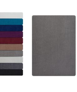 Kuschelig Weich und Warm Frottee Spannbettlaken 140-160 x 200 cm, Made in Green 80% Baumwolle - 20% Polyester, Oeko-TEX