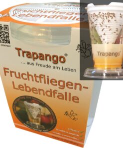 Trapango® Fruchtfliegenfalle wiederverwendbar und Made in Germany
