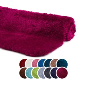 Liebling Superior Badteppich mit Anti-Rutsch-Beschichtung, 100% Polyester (Mikrofaser), 50 x 70 cm, 30 Grad waschbar, Fu