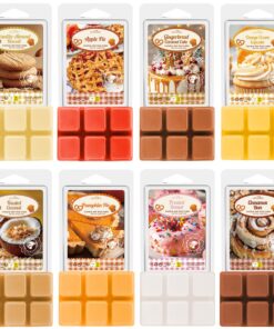 Duftwachs für Duftlampe - Naturally Scents Soy Wax Melts, Duftwachswürfel zur Raumduftung, Geschenkset für Damen