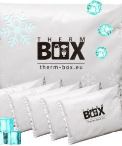 THERM BOX Profi Kühlbox Groß 450g Wiederverwendbar Kühlpad Kühlpack Kühlbeutel Kühlkissen