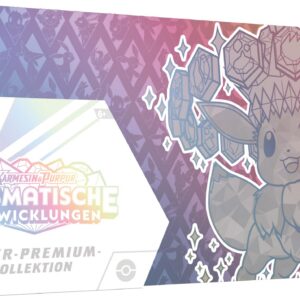 Pokémon-Sammelkartenspiel: Super-Premium-Kollektion Karmesin & Purpur – für Sammler – inklusive 1 holografische Vollbild