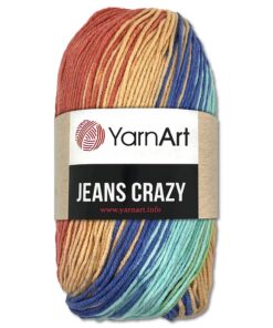 Frida's Wollhaus YarnArt 50 g Jeans Crazy Wolle mit Farbverlauf für Cats Fisher Love (8209 | 522994) Frida's Wollhaus