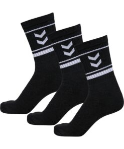 Hummel Low Socken für Erwachsene - Comfortable Sportsocken mitStripe-Design fürTraining und Alltagsuse