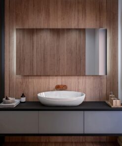 FORAM Nach Maß hergestellter Badezimmerspiegel mit Beleuchtung - Modernes Design - Auf Individuelle Bestellung