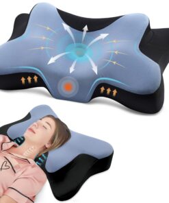DONAMA Antischnarchkissen Memory Foam für Seiten-, Rücken- & Bauchschläfer OEKO-TEX STANDARD 100