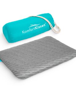 Premium Memory Foam Schlafkissen für Bauchschläfer - Hochgradiger Komfort, 5 cm Hoch, Bamboo-Bezug