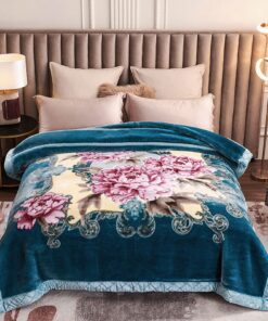 Luxuriöse Gewichtsdecke – warmes, wendbares und plüschiges Koreanisches Fleece – ideal für relaxende Nachteile, 180 x 22