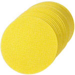 Selead Dauerdicke Schleifpapier 225mm f. Trockenbau f. Holz & Metall 25 Stück Korn 40 Perforiert Schleifblätter für Deck