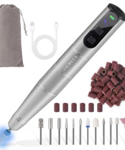 HEBECA Elektrischer Nagelfraser für Gelnägel und Naturnägel (Gold)