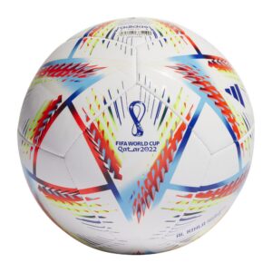 adidas Al Rihla Fußball Schuh, Weiss/Pantone, Unisex-Adult, 4, Fußballschuhe für Unisex Erwachsene, Al Rihla 4 White