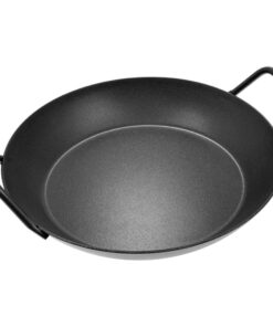 GRÄWE Eisenpfanne Eco Pro, Antihaft-Keramikbeschichtung, Ideales Kochgeschirr für die ganze Familie bei Barbecue und Gri