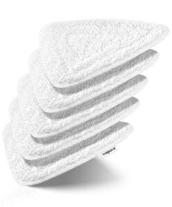 Dampfreiniger Ersatzbezug vileda 5er Set - feine Mikrofasern - langlebig und perfekt zurechtgezogen - waschmaschinengeei
