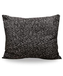 Zelesta Teddybed Kissenbezüge Set - Resistent und Hypoallergen für Allergiker - Schlafzimmer - Panter Anthracite 80x80 c