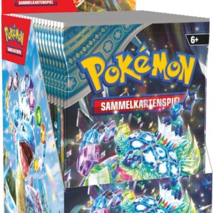 Pokémon-Sammelkartenspiel Boosterbundle Karmesin & Purpur: Stellarkrone (18 Boosterpacks) -Für Serienfans geeignet - für