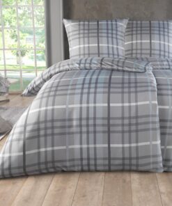 Kuscheli® Bettwäsche 135x200 4-teilig | ÖkoTex Zertifiziert & für Allergiker geeignet | modern Pusteblume