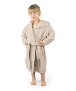 Ehrenkind Bio-Bademantel Kinder Kapuze OEKO-TEX 100| Kinderbademantel | Junge Mädchen