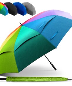 STYNGARD XXL Regenschirm Groß Sturmfest [Ø 130/140 cm] - Golfschirm für 2 Personen Belfast - Maximaler Wind- und Regensc