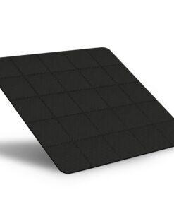 bonsport Whirlpool-Unterlage – Bodenschutzmatte & rutschfeste Poolunterlage, eckig 240 cm, schwarz