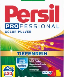 Persil Color Pulver Tiefenrein für reine Wäsche (130 Waschladungen), ideal für die gesamte Familie in der Waschmaschine,