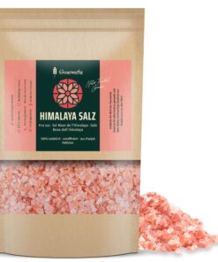 Gourmetia Rosa Kristallsalz grob aus Punjab Pakistan 900g Steinsalz