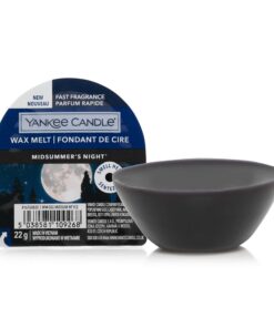 Yankee Candle Duftwachs Wax Melts - Midsummer’s Night - bis zu 8 Stunden Duft - Für Zimmersprchanregung - 1 Stück, Schwa