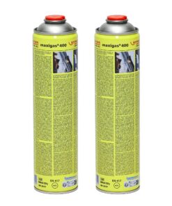 Rothenberger Industrial Maxigas 400 Hartlötgas 7/16"-EU | Gaskartusche für Gaslöten und Schweißen | 600mlṢchweißgastrock
