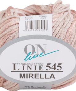 ONline Wolle Mirella Pullover Fädchen 50g 120m Nadelstärke 4,5-5,5 für Frauen Größe 38