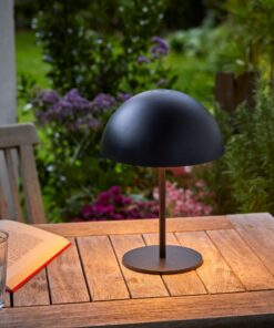 Northpoint LED Metall Akku Tischlampe in Pilzform Touch-Schalter Outdoor | Northpoint LED Metall Akku Tischlampe in Pil