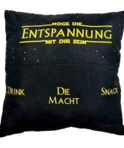 BUSGADÄ 2971 Entspannungskissen für Stressreduktion 41x41cm mit 3 Taschen | BUSDUGA 2971 Entspachtungskissen zur Nachtr