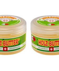 2x Holz-Butter® - Edible Wood Butter für Kuchenbacken und Snacken -Healthy and Natural - | 2x Holz-Butter® - Edible Woo