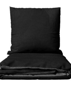 Leonardo Vicenti Winter Bettwäsche Thermo Fleece Uni Flauschigwarm Set kuschelig, 3teilig, 200x220 cm