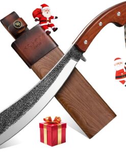 Golden Bird Outdoor Survival Messer - Präzise Bushcraft Messer für Outdoor Aktivitäten und Überlebenssituationen - Gesch