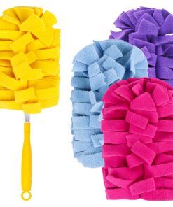 5 Staubmagnet Nachfüllpack für Swiffer Staubwedel, Waschbar, Polarfleece