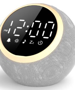 LIORQUE White Noise Machine mit Wecker - 25 beruhigende Schlafgeräusche, einstellbarer Bildschirm, Nachtlicht - ideal zu