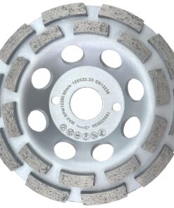PRODIAMANT Premium Diamant-Schleiftopf für Beton 125mm x 22,2mm doppelreihig universal