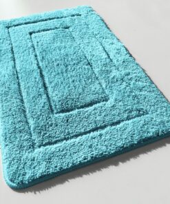 KARAT Badteppich Atlantis - extra flauschig & schnelltrocknend - Badezimmerteppich für das wholefamily - ideal zum Aufsa