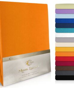 MOON-Spannbettlaken Luxury Jersey Stretch 230g/m² für Wasserbetten, Boxspringbetten und herkömmliche Matratzen - Oceanor