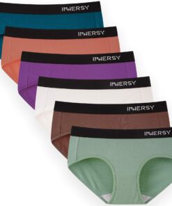 Bequeme Baumwollunterhosen für Damen INNERSY 6er Pack | Atmungsaktive Pantys INNERSY für Damen 6er Pack | OEKO-TEX STAN