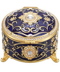 SUMTree Vintage Schmuckkasten mit Deckel zum Geschenken für Damen