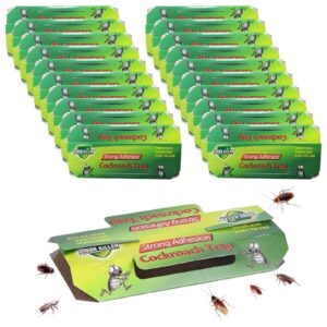 Kakerlakenfalle 20PCS – Effektive Schabenbekämpfung für Indoor Küche – Schnelle und mühelose Lösung gegen Kochschaben