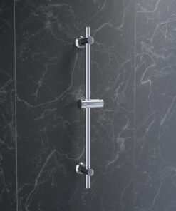 JOHO Dusche Brausestange Edelstahl Variable Wandbefestigungen für Variable Anpassung an Bestehende Bohrlöcher-Wandstange