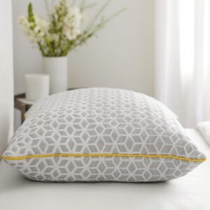 Brightr® Luna Memory Foam Kopfkissen gegen Nack- und Schulterschmerzen | Hochwertiges Höhenverstellbare Design für Seite
