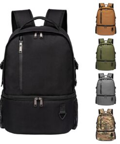 Kühlrucksack 28L Isolierter Kühltasche für Camping und Picknick Doppelte Schicht Thermo Rucksack