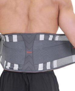 PROIRON Rückenstütze, Stützgürtel für Schmerzlinderung, ideal für Männer/Frauen - Atmungsaktive Lendenwirbelstütze mit S