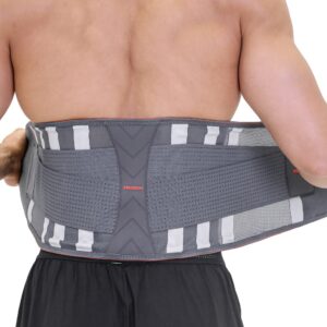 PROIRON Rückenstütze, Stützgürtel für Schmerzlinderung, ideal für Männer/Frauen - Atmungsaktive Lendenwirbelstütze mit S