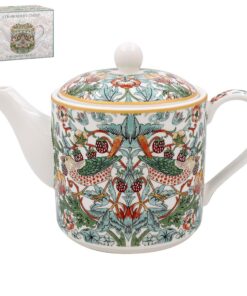 Leonardo Collection Erdbeerdieb Teekanne | schönes Küchenzubehör für das deutsche Zuhause | ideal für den täglichen Gebr