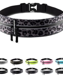 Fitgriff® Laufgürtel für Handy - Lauftasche Jogging, Hüfttasche, Fitness-Gurt zum Joggen und Laufen - passend für alle S